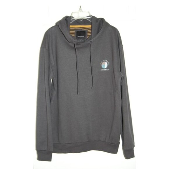 Denim & Flower Other - Denim & Flower Gray Hoodie, Men Size L (45" Bust)